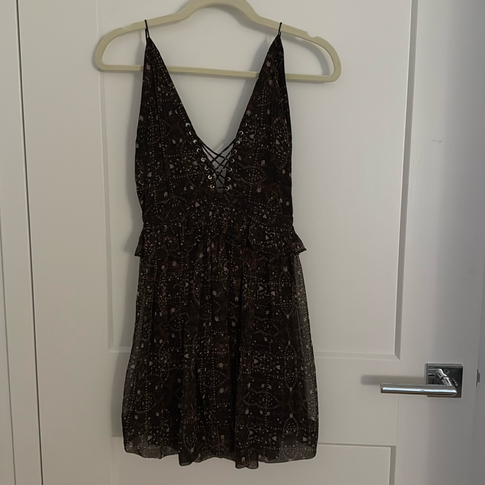 Magali pascal floral mini dress
